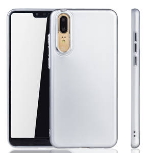 Huawei P20 Hlle - Handyhlle fr Huawei P20 - Handy Case in Silber
