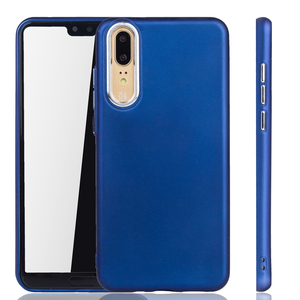 Huawei P20 H�lle - Handyh�lle f�r Huawei P20 - Handy Case in Dunkelblau