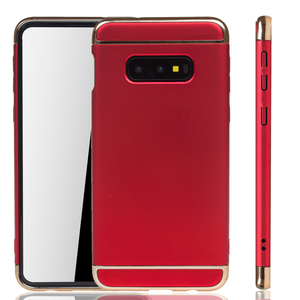 Samsung Galaxy S10e Handy H�lle Schutz Case Bumper Hard Cover Rot