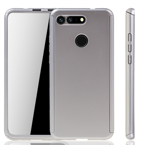 Handyh�lle Schutzh�lle f�r Huawei Honor View 20 Full Case Cover Displayschutz 360 Silber