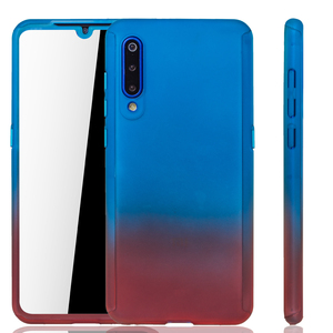 Handyh�lle Schutzh�lle f�r Xiaomi Mi 9 Full Case Cover Displayschutz 360 Rot