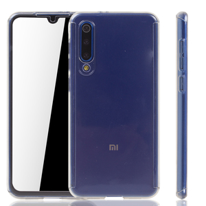 Handyhlle Schutzhlle fr Xiaomi Mi 9 SE Full Case Cover Displayschutz 360 Transparent