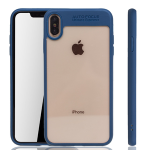 Ultra Slim Case f�r Apple iPhone XS Max Handyh�lle Schutz Cover Blau
