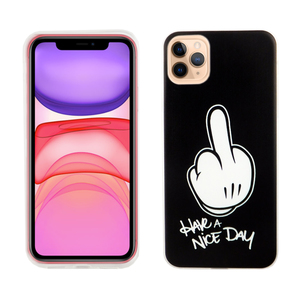 Apple iPhone 11 Pro Max Handy H�lle Schutz-Case Cover Bumper Have a nice day