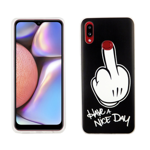 Samsung Galaxy A10s Handy H�lle Schutz-Case Cover Bumper Have a nice day