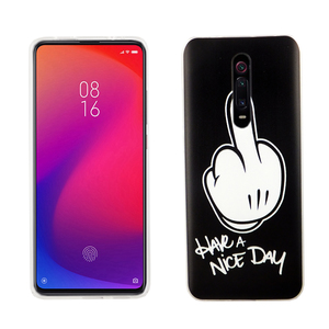 Xiaomi Mi 9T Handy H�lle Schutz-Case Cover Bumper Have a nice day