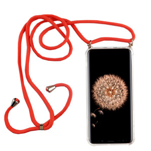 Handykette fr Samsung Galaxy S9 - Smartphone Necklace Hlle mit Band - Schnur mit Case zum umhngen in Pink