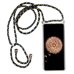 Handykette f�r Samsung Galaxy S9 Plus - Smartphone Necklace H�lle mit Band - Schnur mit Case zum umh�ngen in Camouflage