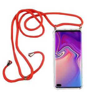 Handykette f�r Samsung Galaxy S10 Plus - Smartphone Necklace H�lle mit Band - Schnur mit Case zum umh�ngen in Pink