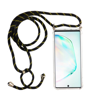 Handykette f�r Samsung Galaxy Note 10 - Smartphone Necklace H�lle mit Band - Schnur mit Case zum umh�ngen in Schwarz