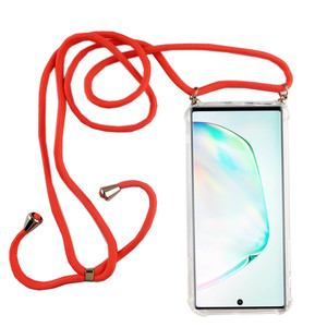 Handykette f�r Samsung Galaxy Note 10 - Smartphone Necklace H�lle mit Band - Schnur mit Case zum umh�ngen in Pink