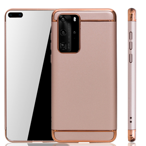 Huawei P40 Handy H�lle Schutz Case Bumper Hard Cover Pink