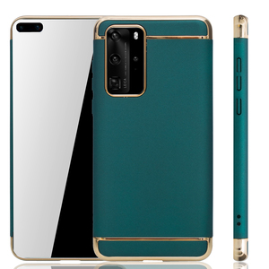 Huawei P40 Handy H�lle Schutz Case Bumper Hard Cover Schwarz