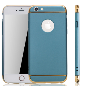 Apple iPhone 6 / 6s Handy H�lle Schutz Case Bumper Hard Cover Blau