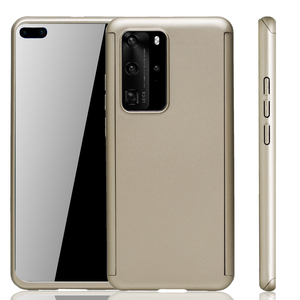 Handyh�lle Schutzh�lle f�r Huawei P40 Full Case Cover Displayschutz 360 Gold