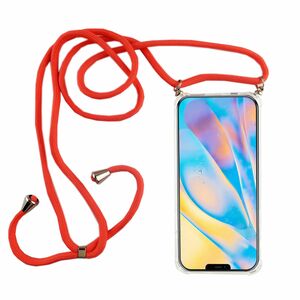 Handykette f�r Apple iPhone 12 Pro Max - Smartphone Necklace H�lle mit Band - Schnur mit Case zum umh�ngen in Pink