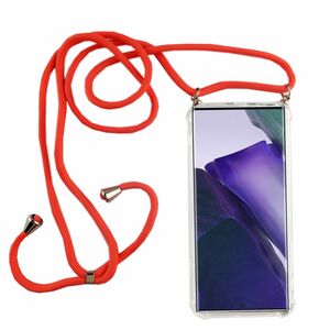 Handykette f�r Samsung Galaxy Note 20 Ultra - Smartphone Necklace H�lle mit Band - Schnur mit Case zum umh�ngen in Pink