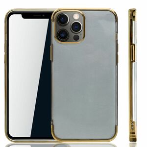 Apple iPhone 12 / 12 Pro H�lle Case Handy Cover Schutz Tasche Schutzh�lle Etuis Gold