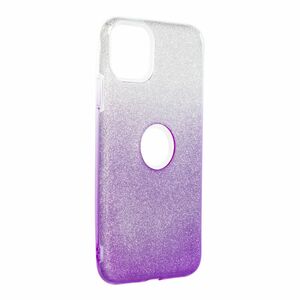 Apple iPhone 11 Pro Max Handyh�lle Case H�lle Silikon Glitzer Violett