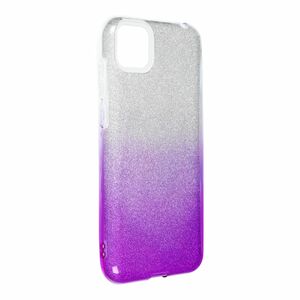Huawei Y5p Handyh�lle Case H�lle Silikon Glitzer Violett