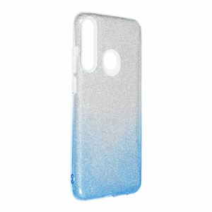 Huawei Y6p Handyh�lle Case H�lle Silikon Glitzer Blau