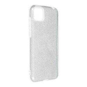 Huawei Y5p Handyh�lle Case H�lle Silikon Glitzer Silber