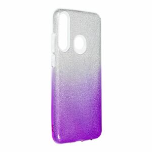 Huawei Y6p Handyh�lle Case H�lle Silikon Glitzer Violett