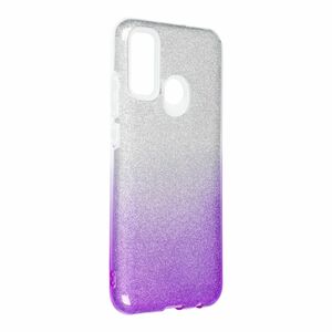 Huawei P smart 2020 Handyh�lle Case H�lle Silikon Glitzer Violett