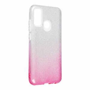 Huawei P smart 2020 Handyh�lle Case H�lle Silikon Glitzer Pink
