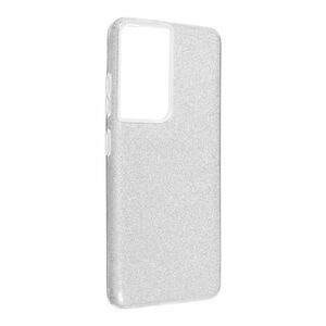 Samsung Galaxy S21 Ultra Handyh�lle Case H�lle Silikon Glitzer Silber