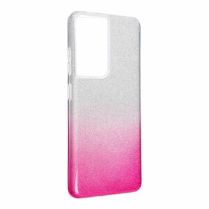 Samsung Galaxy S21 Ultra Handyh�lle Case H�lle Silikon Glitzer Pink
