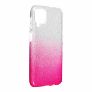 Samsung Galaxy A12 Handyh�lle Case H�lle Silikon Glitzer Pink
