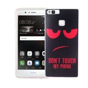 Dont Touch My Handy Case Handyh�lle Huawei P9 Silikon Panzer Schutz Glas