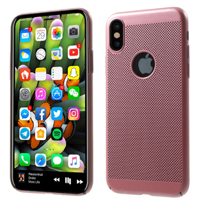 Handy H�lle f�r Apple iPhone XS Schutzh�lle Case Tasche Cover Etui Pink