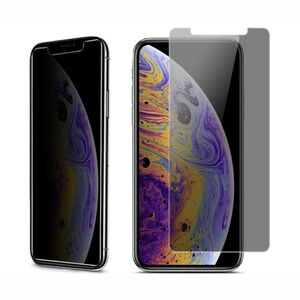 Apple iPhone XS Max Blickschutz Panzer Schutz Glas Anti-Spy Glasfolie 9H - 3 St�ck