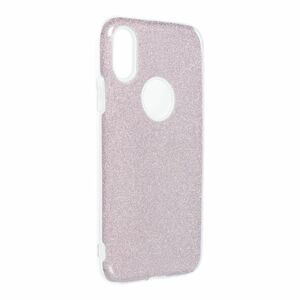 Apple iPhone X / XS Handyhlle Case Hlle Silikon Glitzer Pink