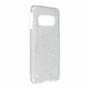 Samsung Galaxy S10e Handyh�lle Case H�lle Silikon Glitzer Silber