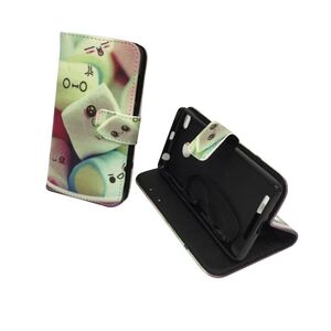  Handyh�lle Tasche f�r Case Handy Xiaomi Redmi 3s Schriftzug Marshmallows