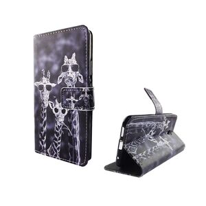  Handyh�lle Tasche f�r Case Handy Vodafone Smart Prime 7 3 Giraffen