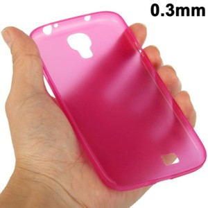 TPU Schutzh�lle ultrad�nn 0,3mm  f�r Samsung Galaxy S4 GT-I9500 / GT-I9505 / LTE+ GT-I9506 / Value Edition GT-I9515 (pink)