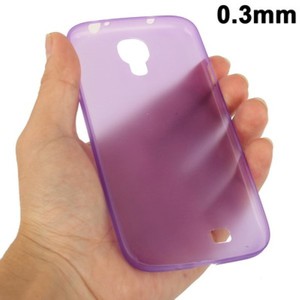 TPU Schutzh�lle ultrad�nn 0,3mm  f�r Samsung Galaxy S 4 i9500 (lila/violett)