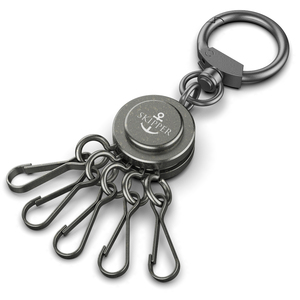 SKIPPER Schlüssel Organizer ( 5 Schlüssel) mit Hacken Befestigungssystem Karabiner 8868