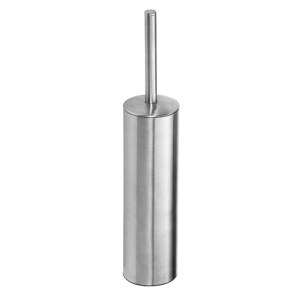 BEO WC-Brstengarnitur Edelstahl matt schwarze Brste 95x342x105 mm fr Bad & WC >> freistehend anwendbar