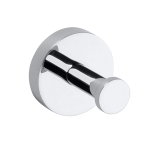 BOMEGA Kleiderhaken Messing Chrom poliert 55x55x55 mm f�r Bad & K�che >> zum Bohren oder Kleben