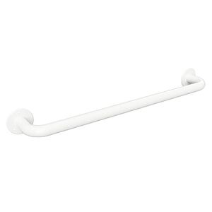 BELP Haltegriff Eisen Wei 775x75x106 mm, 120 kg Traglast fr Bad & WC >> zum Bohren