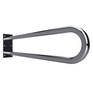 BELP Sttzgriff in U-Form Edelstahl poliert 100x250x829 mm, 120 kg Traglast fr Bad & WC >> zum Bohren