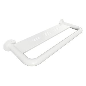 BELP Griff Eisen Wei� 575x75x220 mm, 120 kg Traglast f�r Bad & WC >> zum Bohren