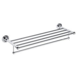 BETRO CHROM Handtuchablage Messing Chrom 665x120x225 mm f�r Bad & K�che >> zum Bohren