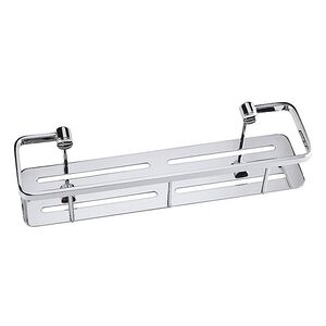 BYTRO Seifenkorb Messing Chrom poliert 110x400x75 mm f�r Bad & WC >> zum Bohren