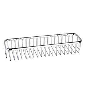 BYTRO Seifenkorb Messing Chrom poliert 120x405x70 mm f�r Bad & WC >> zum Bohren